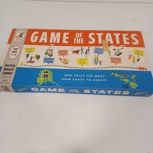 Vtg. 1960 Milton Game of States. Complete